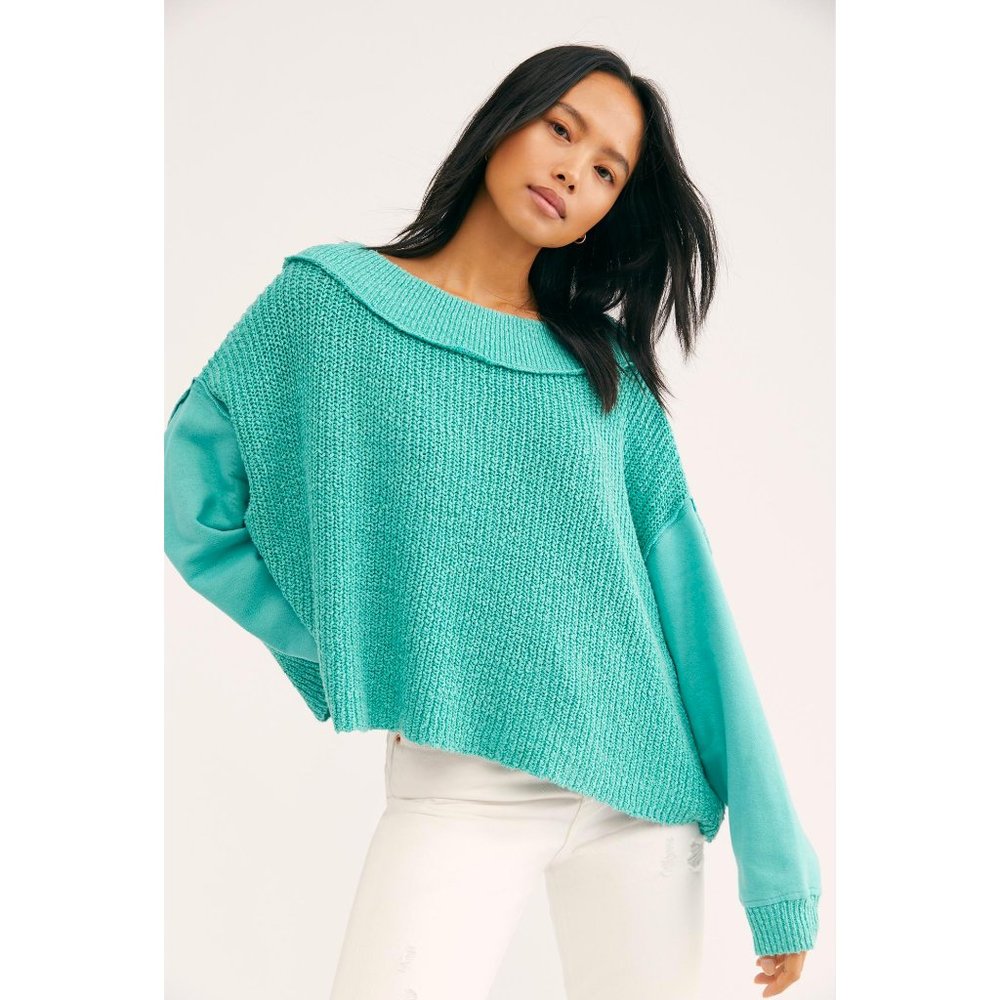 NEW Free People Never Leaving Pullover Sweater M - Picture 8 of 10
